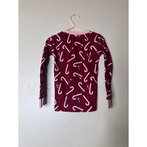 Bloomingdale's NWT Petit Lem Girls' Candy Cane Print Pajama Top 3T - Picture 5 of 7